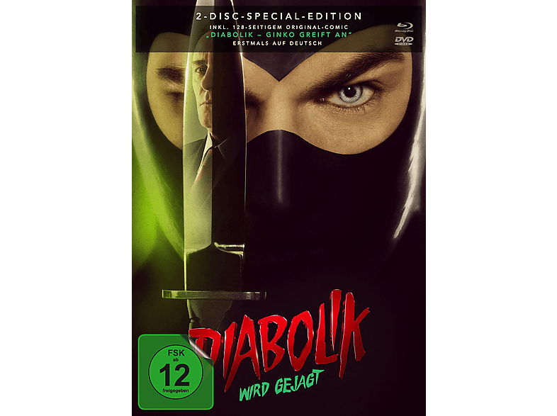 Diabolik wird gejagt Blu-ray + DVD von PLAION PICTURES