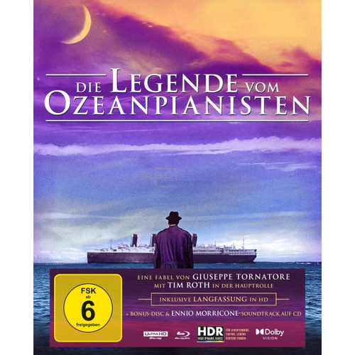 Die Legende vom Ozeanpianisten   Special Edition   (4K-UHD+3 Blu-rays+CD) von PLAION PICTURES