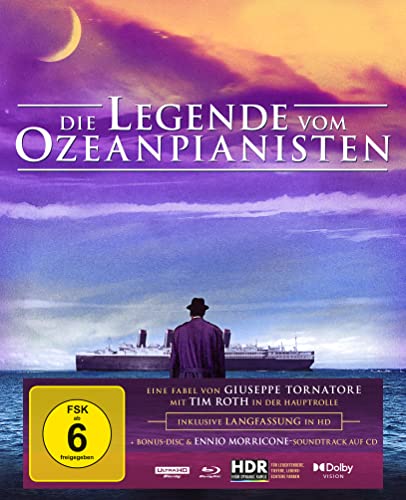 Die Legende vom Ozeanpianisten - Special Edition (4K Ultra HD) (+ Blu-ray) (+ 1 Blu-ray-Langfassung) (+ Bonus-Blu-ray) (+ CD) von PLAION PICTURES