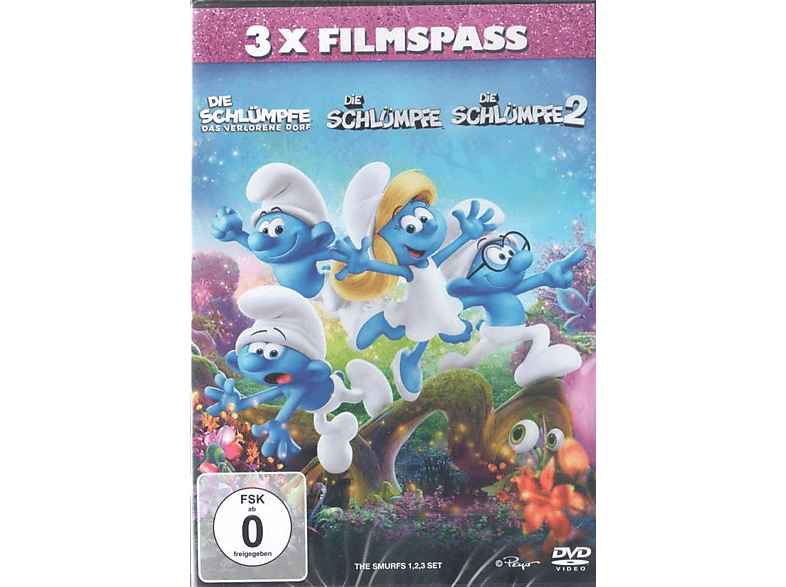 Die Schlümpfe 3er Box (Die - Das verlorene Dorf, 2, Schlümpfe) DVD von PLAION PICTURES