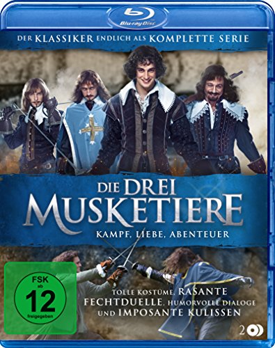 Die drei Musketiere - Kampf, Liebe, Abenteuer - Die komplette Serie [Blu-ray] von PLAION PICTURES