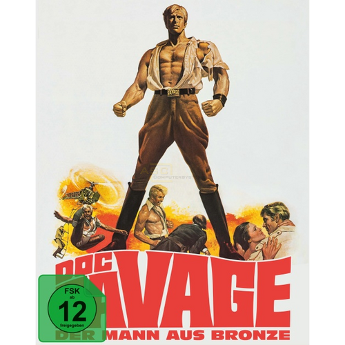 Doc Savage - Der Mann aus Bronze  MediaBook    (Blu-ray+DVD) von PLAION PICTURES