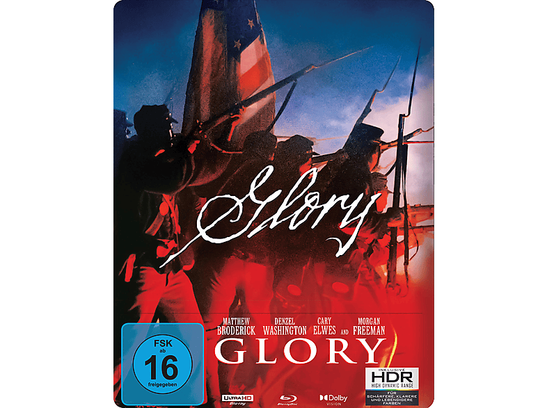 GLORY (1989/STEELBOOK UHD) 4K Ultra HD Blu-ray von PLAION PICTURES