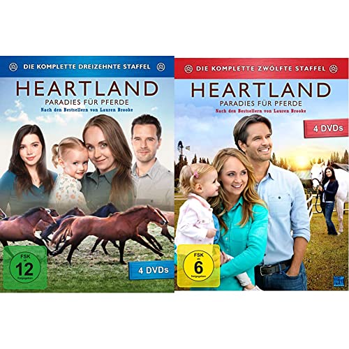 Heartland - Die dreizehnte Staffel [4 DVDs] & Heartland - Paradies für Pferde: Staffel 12 (Episode 1-11) [4 DVDs] von PLAION PICTURES