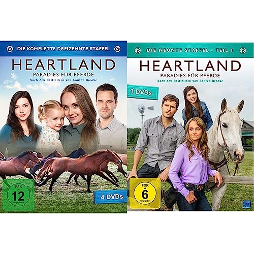 Heartland - Die dreizehnte Staffel [4 DVDs] & Heartland - Paradies für Pferde: Staffel 9.1 (Episode 1-9) [3 DVDs] von PLAION PICTURES