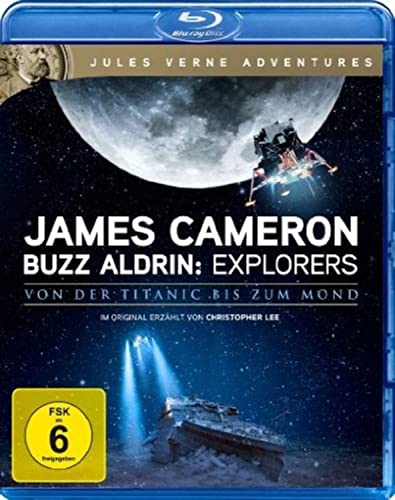 James Cameron - Buzz Aldrin: Explorers - Von der Titanic bis zum Mond [Blu-ray] von PLAION PICTURES