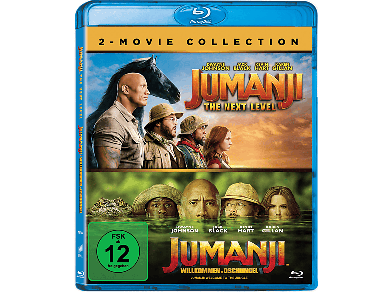 Jumanji: Willkommen im Dschungel & Jumanji : The Next Level (BD-2) Blu-ray von PLAION PICTURES