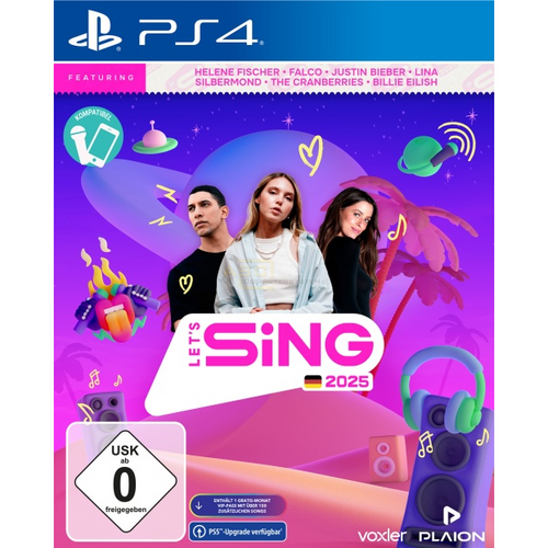Let's Sing 2025 German Version      (PS4) von PLAION PICTURES