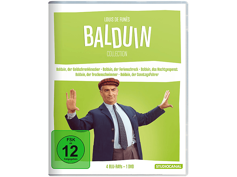 Louis de Funès / Die Balduin Collection Blu-ray + DVD von PLAION PICTURES