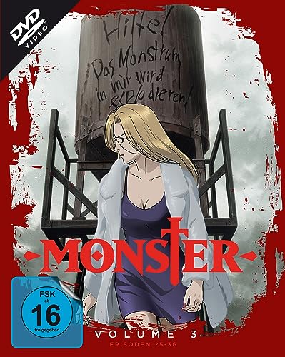 MONSTER - Volume 3 (Ep. 25-36) (Steelbook, 2 DVDs) von PLAION PICTURES