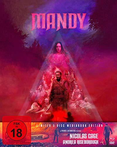 Mandy - Mediabook - Limited 3 Disc Mediabook Edition (+ DVD) (+ Bonus-DVD) - Cover A [Blu-ray] von PLAION PICTURES