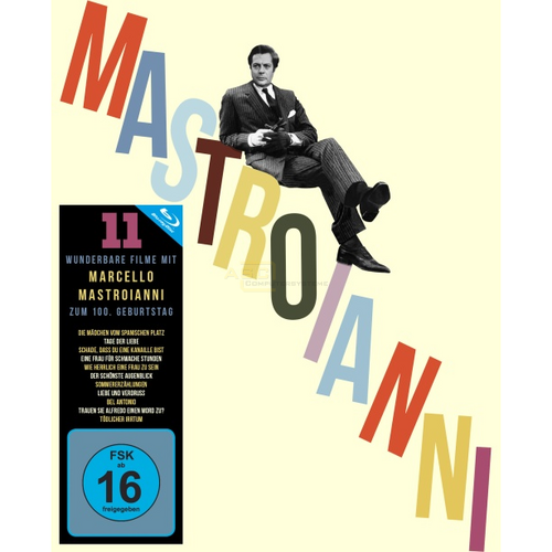 Mastroianni 100      (10 Blu-rays) von PLAION PICTURES