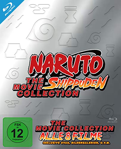 Naruto Shippuden - The Movie Collection (8 Blu-rays) von PLAION PICTURES