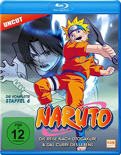 Naruto - Staffel 6: Die Reise nach Otogakure & Das Curry des Lebens - Uncut [Blu-ray] von Plaion Pictures