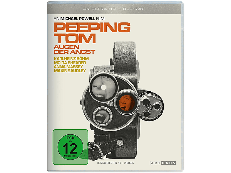 Peeping Tom - Augen der Angst 4K Ultra HD Blu-ray + Peeping Tom - Augen der Angst 4K Ultra HD Blu-ray + von PLAION PICTURES