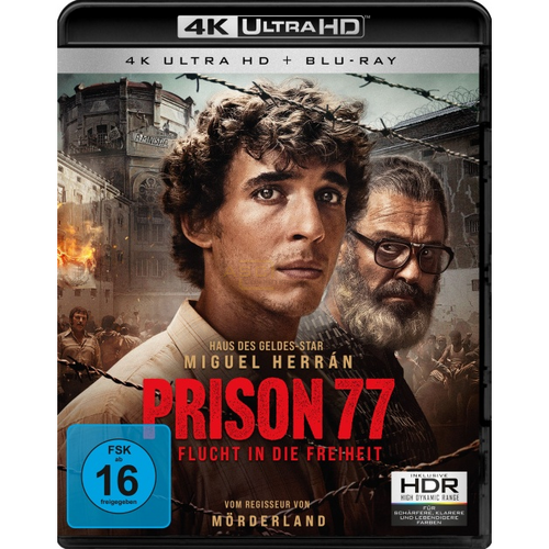 Prison 77 - Flucht in die Freiheit      (4K-UHD+Blu-ray) von PLAION PICTURES
