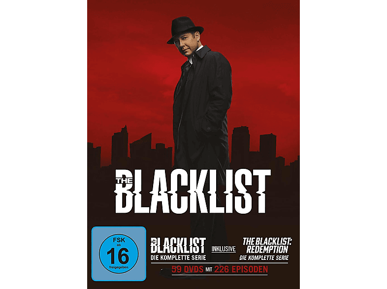 The Blacklist - Die komplette Serie DVD von PLAION PICTURES