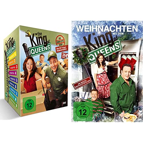 The King of Queens - Die komplette Serie - Queens Box (36 DVDs) (exklusiv bei Amazon.de) & King of Queens - Weihnachten mit dem King of Queens von PLAION PICTURES