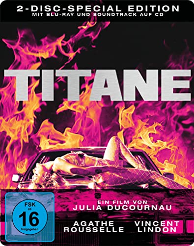 Titane (Steelbook, Blu-ray+Soundtrack-CD) von PLAION PICTURES