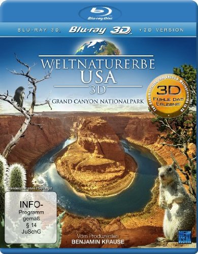 Weltnaturerbe USA - Grand Canyon Nationalpark [3D Blu-ray] von PLAION PICTURES