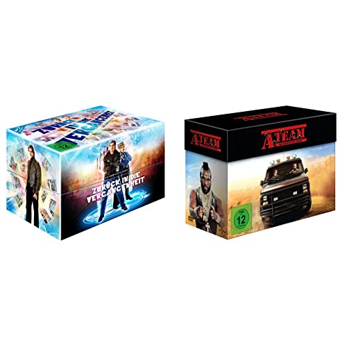 Zurück in die Vergangenheit - 2020er Edition (18 Blu-rays) (exklusiv bei Amazon.de) & A-Team - Die komplette Serie [27 DVDs] von PLAION PICTURES