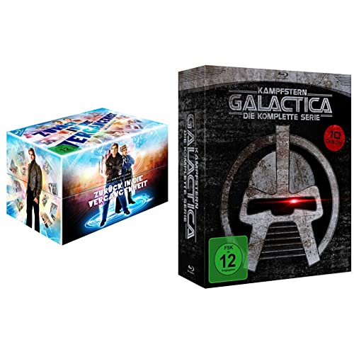 Zurück in die Vergangenheit - 2020er Edition (18 Blu-rays) (exklusiv bei Amazon.de) & Kampfstern Galactica - Die komplette Serie (+DVD) [9 Blu-rays] (exklusiv bei Amazon.de) von PLAION PICTURES