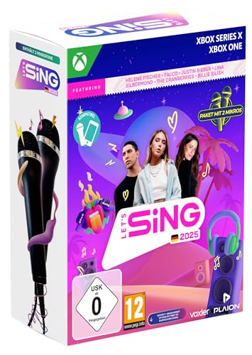 Let's Sing 2025 German Version (+ 2 Mics) (Xbox One / Xbox Series X) von PLAION