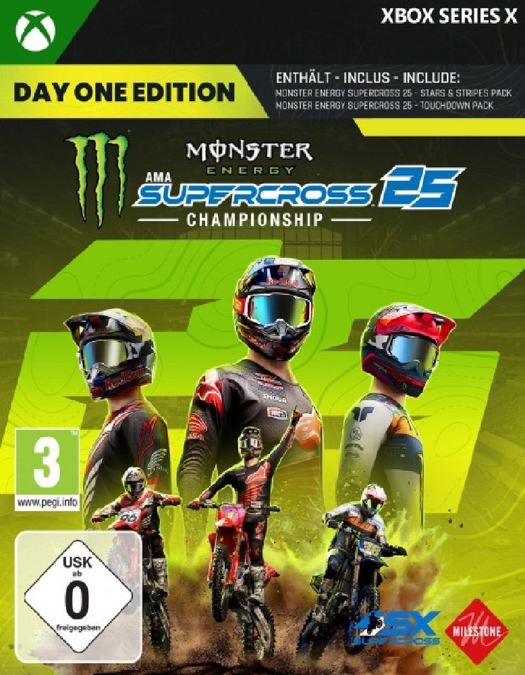 Monster Energy Supercross 25 D1 XBSX/ XBOX One Xbox Series X/XBOX One von PLAION