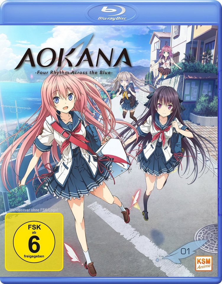 PLAION Blu-ray Aokana Four Rhythm Across the Blue Volume 1: Episode 01 06 [Blu-ray] von PLAION
