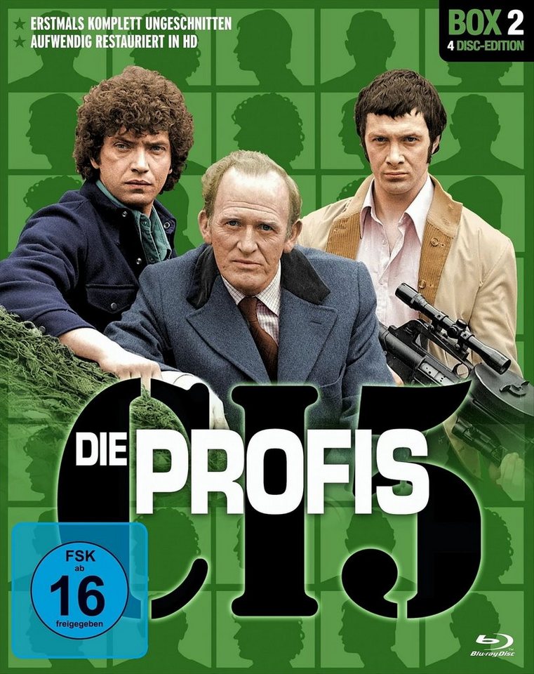 PLAION Blu-ray Die Profis - Box 2 (4 Blu-rays) von PLAION