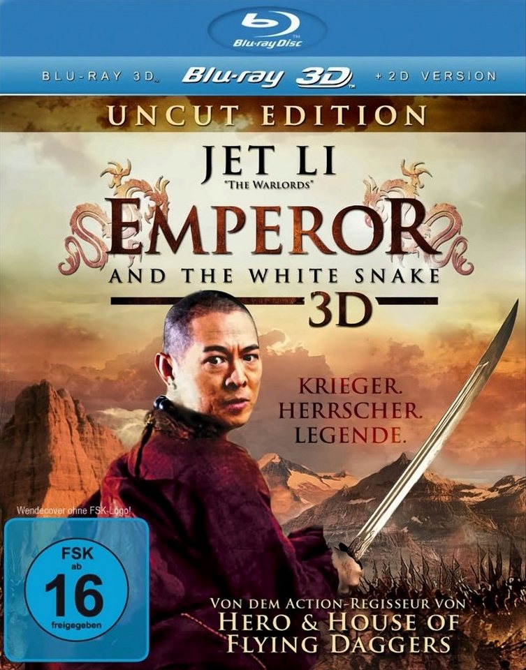 PLAION Blu-ray Emperor and the White Snake (Blu-ray 3D, Uncut Edition) von PLAION