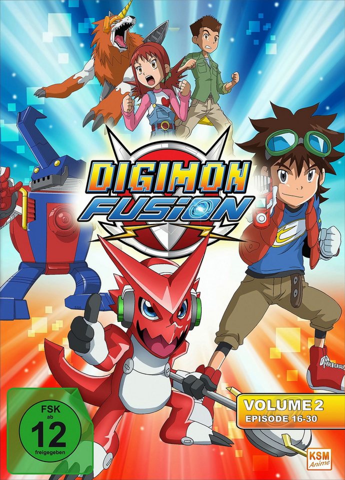PLAION DVD Digimon Fusion - Volume 2 (3 Discs) von PLAION