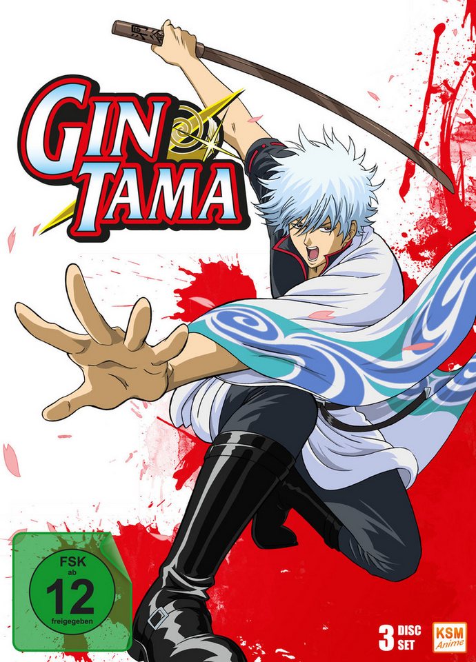 PLAION DVD Gintama Box 1 - Episode 1-13 [3 DVDs] von PLAION