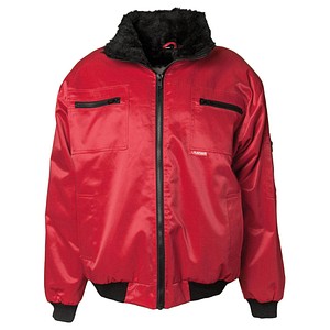 PLANAM® Herren Pilotenjacke GLETSCHER rot Größe 3XL von PLANAM®