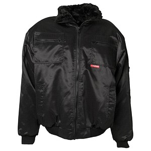 PLANAM® Herren Pilotenjacke GLETSCHER schwarz Größe 3XL von PLANAM®