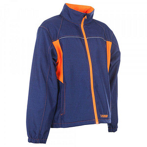 PLANAM® Herren Softshelljacke "BASALT NEON" marine Größe L von PLANAM®