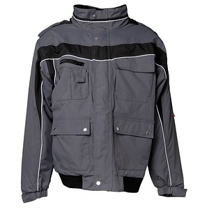 PLANAM® unisex Arbeitsjacke PLALINE schiefer, schwarz Größe 3XL von PLANAM®