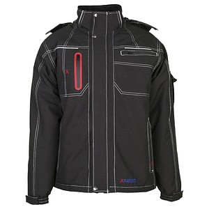 PLANAM® unisex Winterjacke BASALT schwarz Größe 3XL von PLANAM®