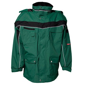 PLANAM® unisex Winterjacke PLALINE grün, schwarz Größe 3XL von PLANAM®