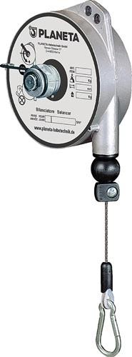 Planeta Federzug TCN 9322 Trgf.4-6kg Edelstahl-Drahtseil Seillänge 2,0m G30005 von PLANETA-Hebetechnik