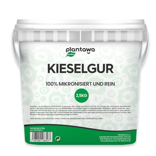 PLANTAWA Kieselgur 2,5kg | 100% Natürlich und Nachhaltig | Diatomaceous Earth | Fein Gemahlenes Kieselgur Pulver Ohne Chemische Behandlungen | Vielseitig Einsetzbar PLANTAWA Kieselgur 2,5kg | 100% Natürlich und Nachhaltig | Diatomaceous Earth | Fein Gemahlenes Kieselgur Pulver Ohne Chemische Behandlungen | Vielseitig Einsetzbar von PLANTAWA
