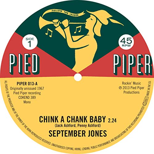 Chink a Chank Baby/That'S What Love Is [Vinyl Single] von PLASTIC HD