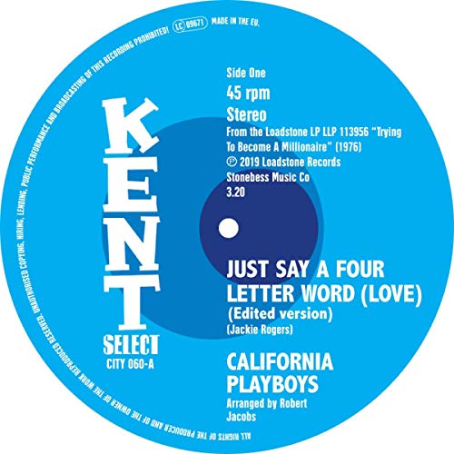 Just Say a Four Letter Word (Love)/She'S a Real Sw [Vinyl Single] von PLASTIC HD