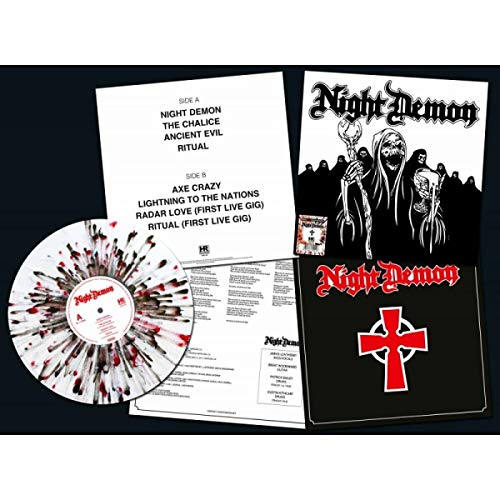 Night Demon (Splatter Vinyl) [Vinyl LP] von PLASTIC HD