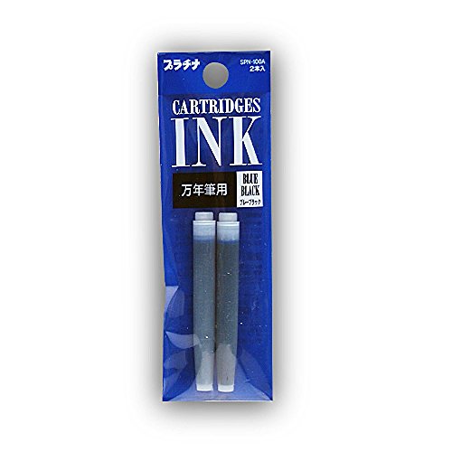 Platinum Preppy - Ersatz-Tintenpatrone - 2-er Pack - Blau von PLATINUM