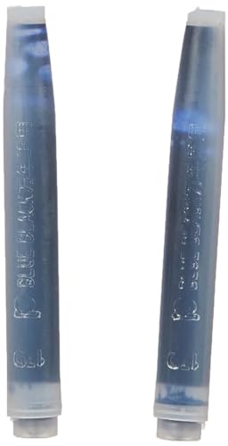 Platinum Preppy Marker & Fountain Pen Refill Cartridge - Blue Black Ink - Set of 2 von PLATINUM