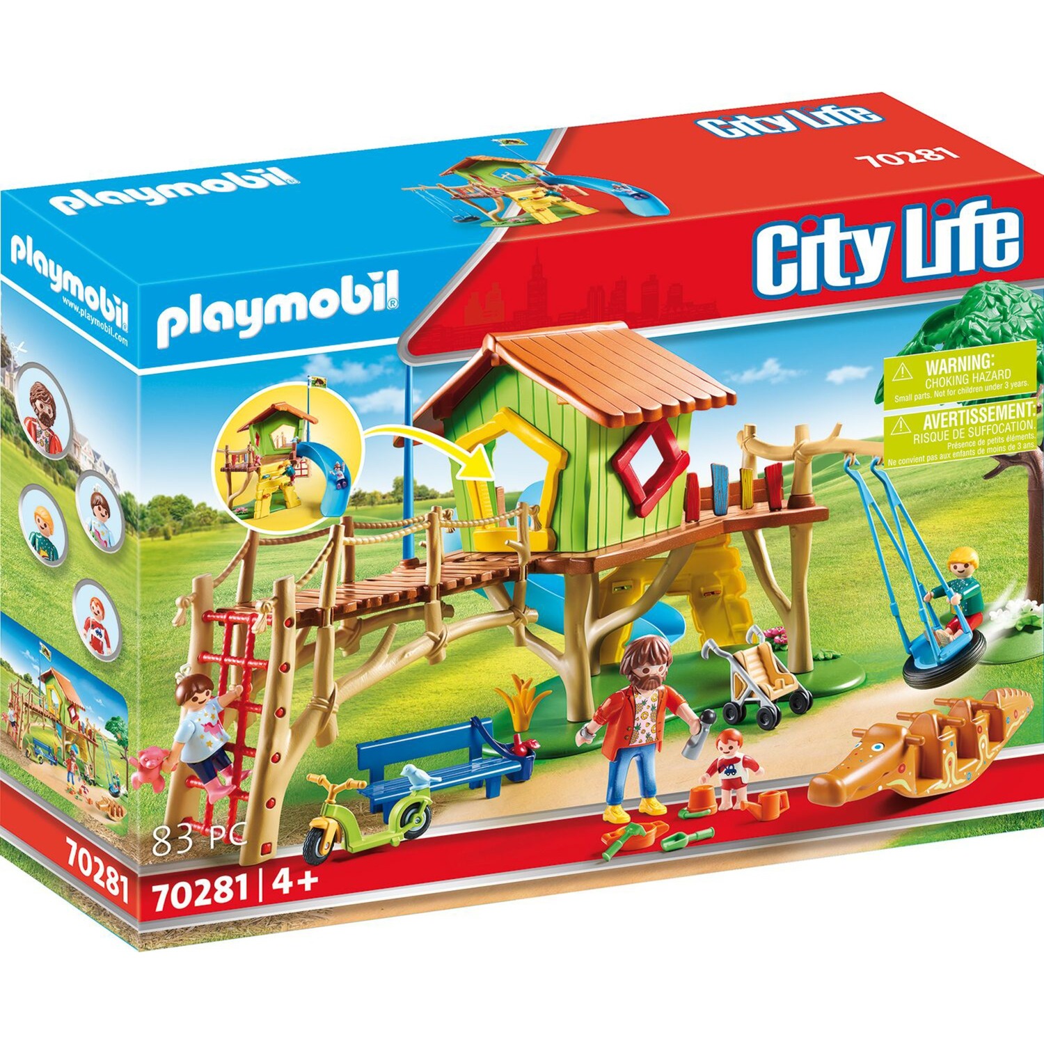 70281 City Life Abenteuerspielplatz, Konstruktionsspielzeug von PLAYMOBIL