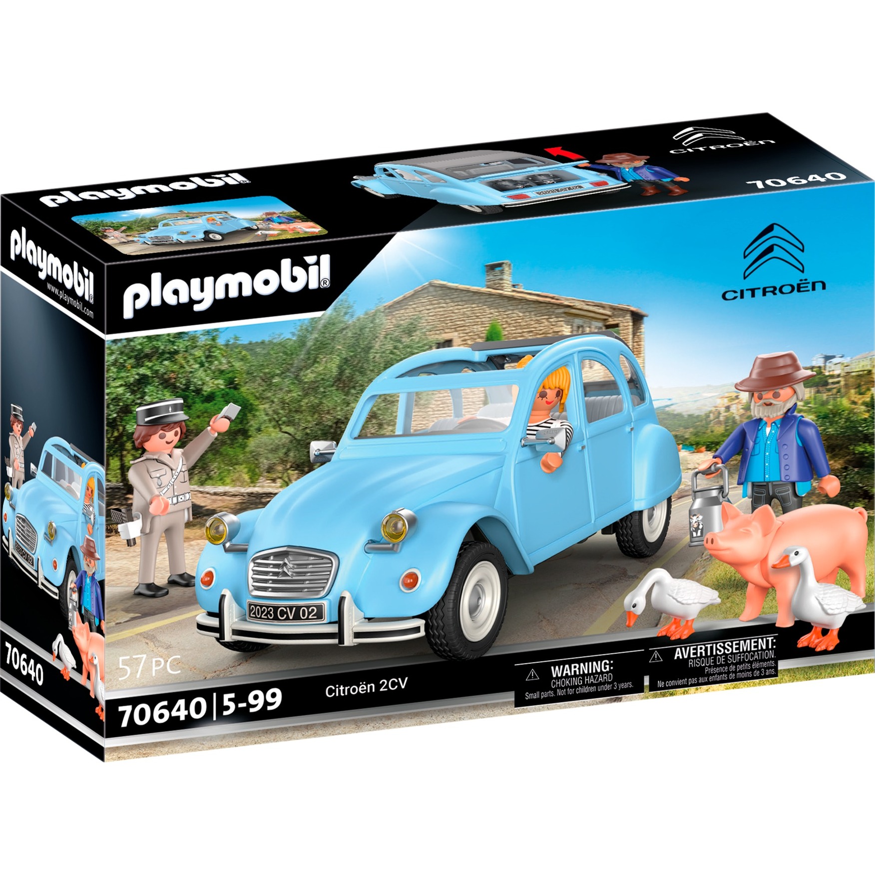 70640 Citroën 2CV, Konstruktionsspielzeug von PLAYMOBIL