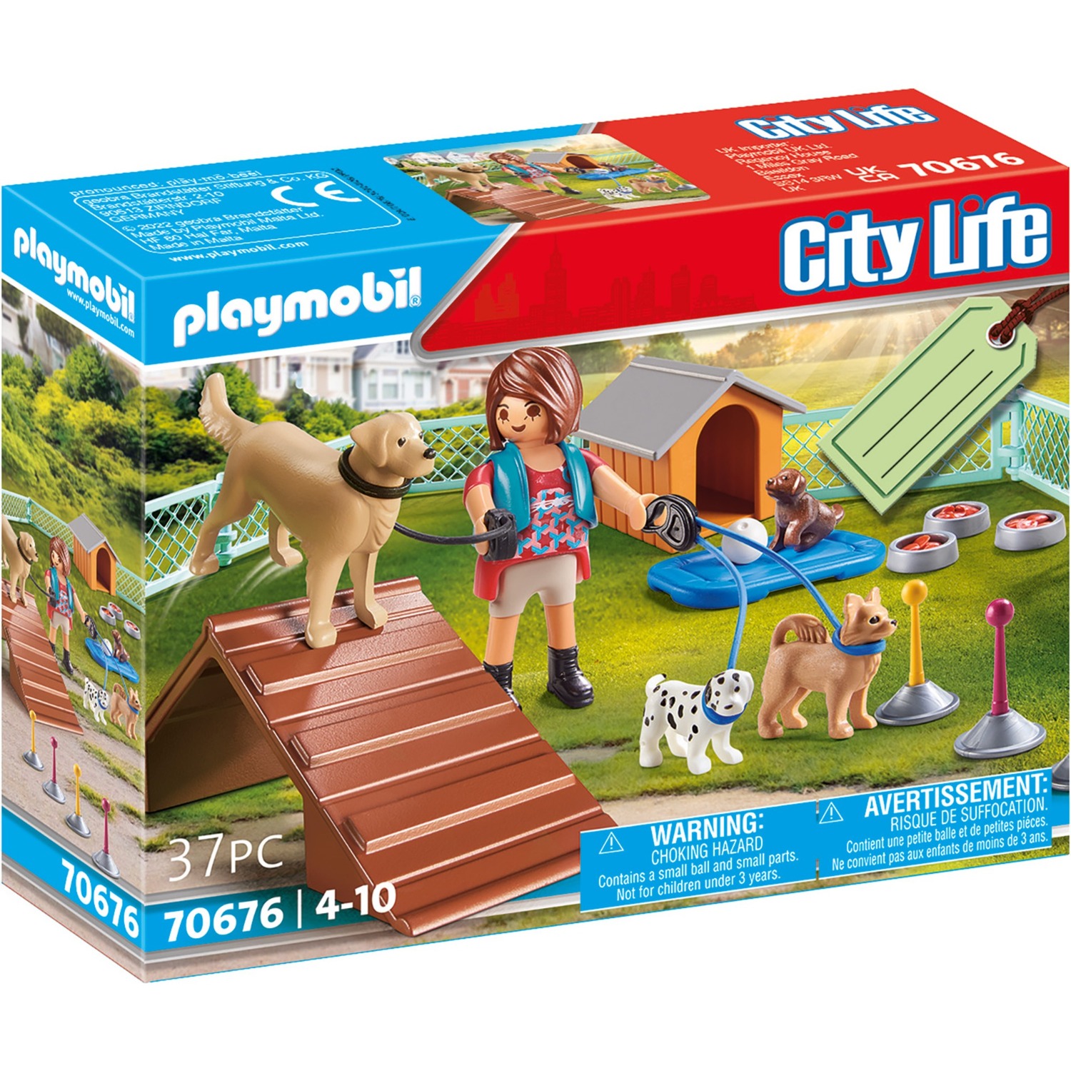 70676 City Life Geschenkset "Hundetrainerin", Konstruktionsspielzeug von PLAYMOBIL