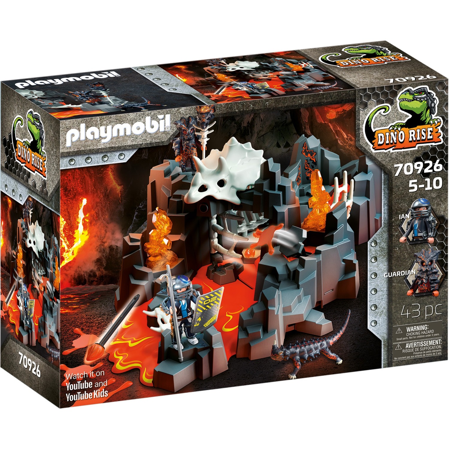 70926 Dino Rise Wächter der Lavaquelle, Konstruktionsspielzeug 70926 Dino Rise Wächter der Lavaquelle, Konstruktionsspielzeug von PLAYMOBIL